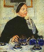 Mary Cassatt Lady at the Tea Table china oil painting artist